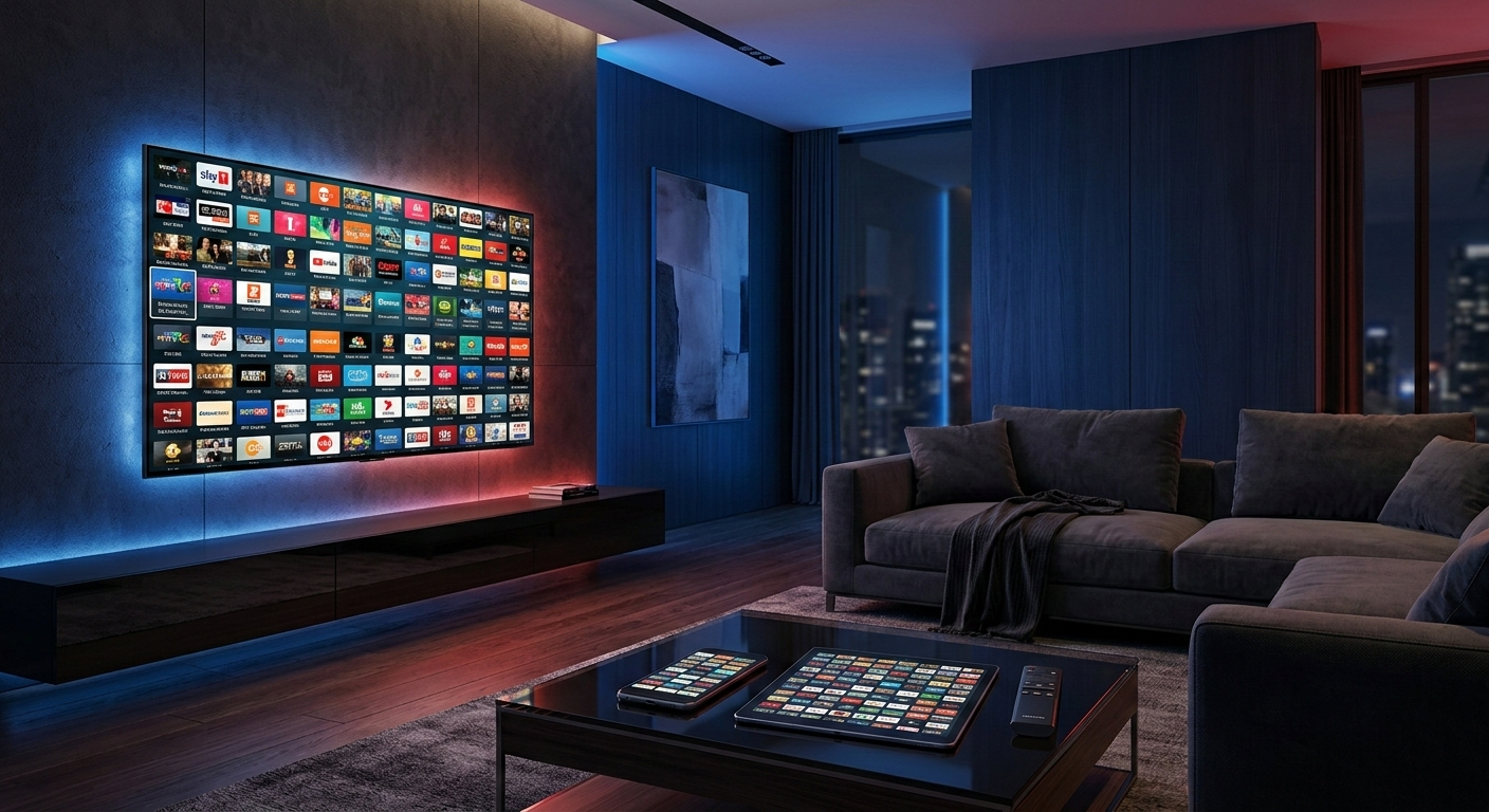 Abonnement IPTV France - +25 000 chaines sur Smart TV, smartphone et tablette